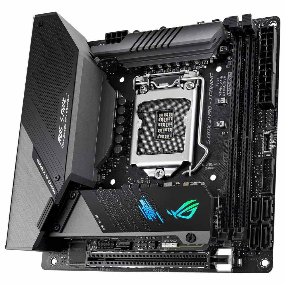 Asus ROG Strix Z490-I Gaming Intel Z490 LGA 1200 Mini ITX