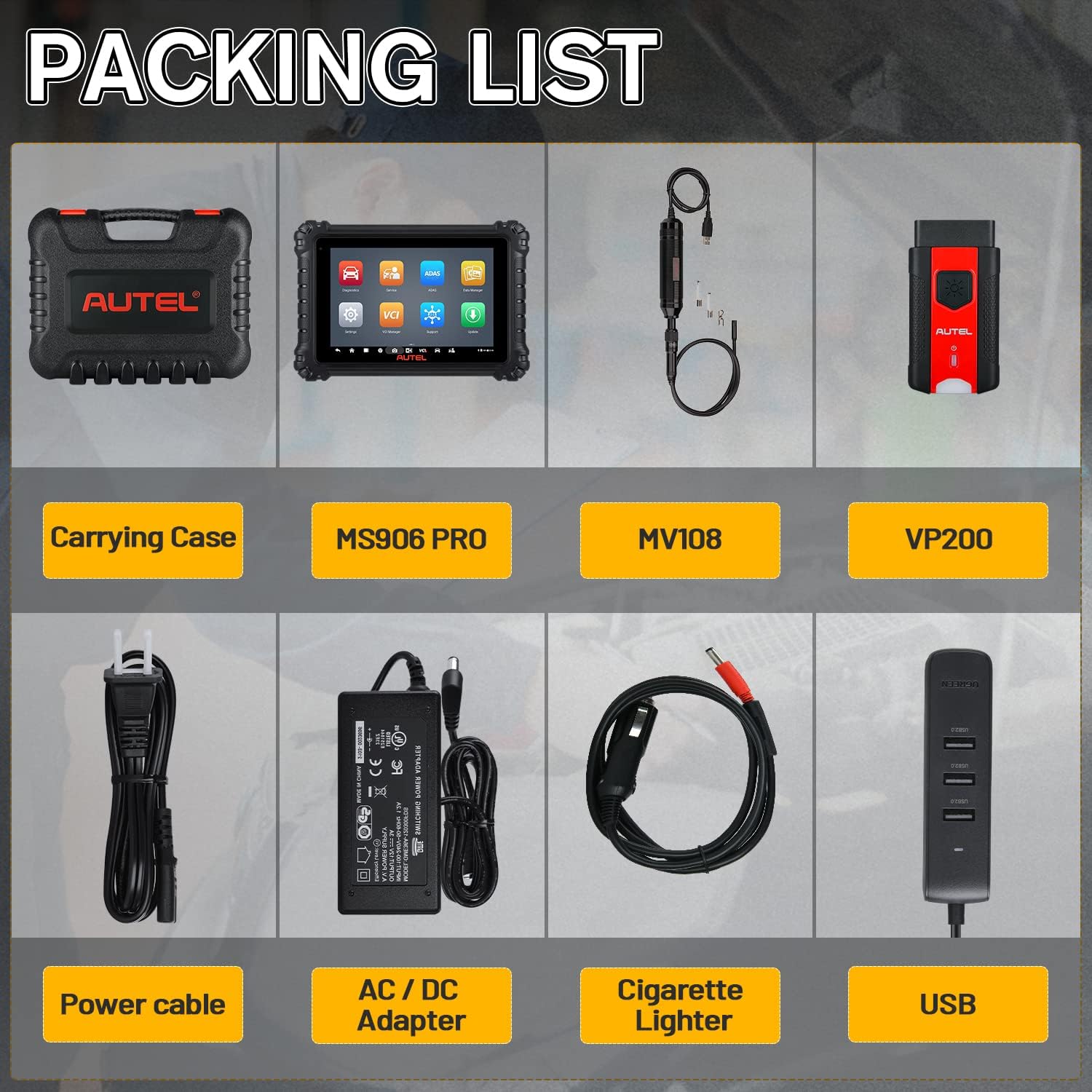 Autel Scanner MaxiSys MS906 Pro Diagnostic Scan Tool, with $60 MV108, 2022 Newer Model of MS906S/ MS906BT/ MK906BT, ECU Coding as MS908 MK908