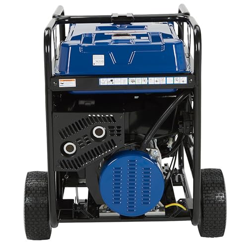 Powerhorse Portable Dual Fuel Generator with Electric Start, 9500 Watts