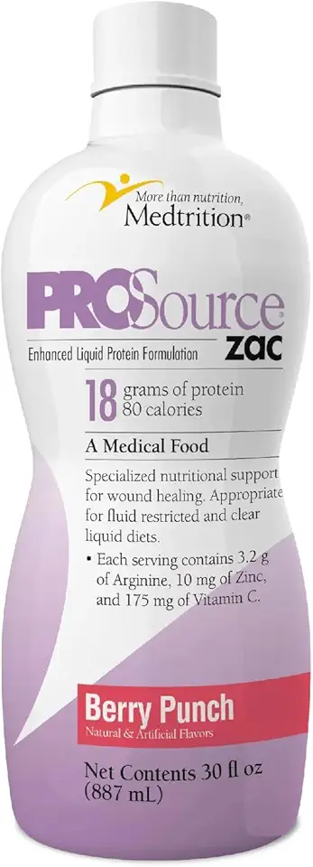 Medtrition ProSource Zac (Wound Healing) - Berry Punch (1) - Kansas Nuitrition - HNZSDS
