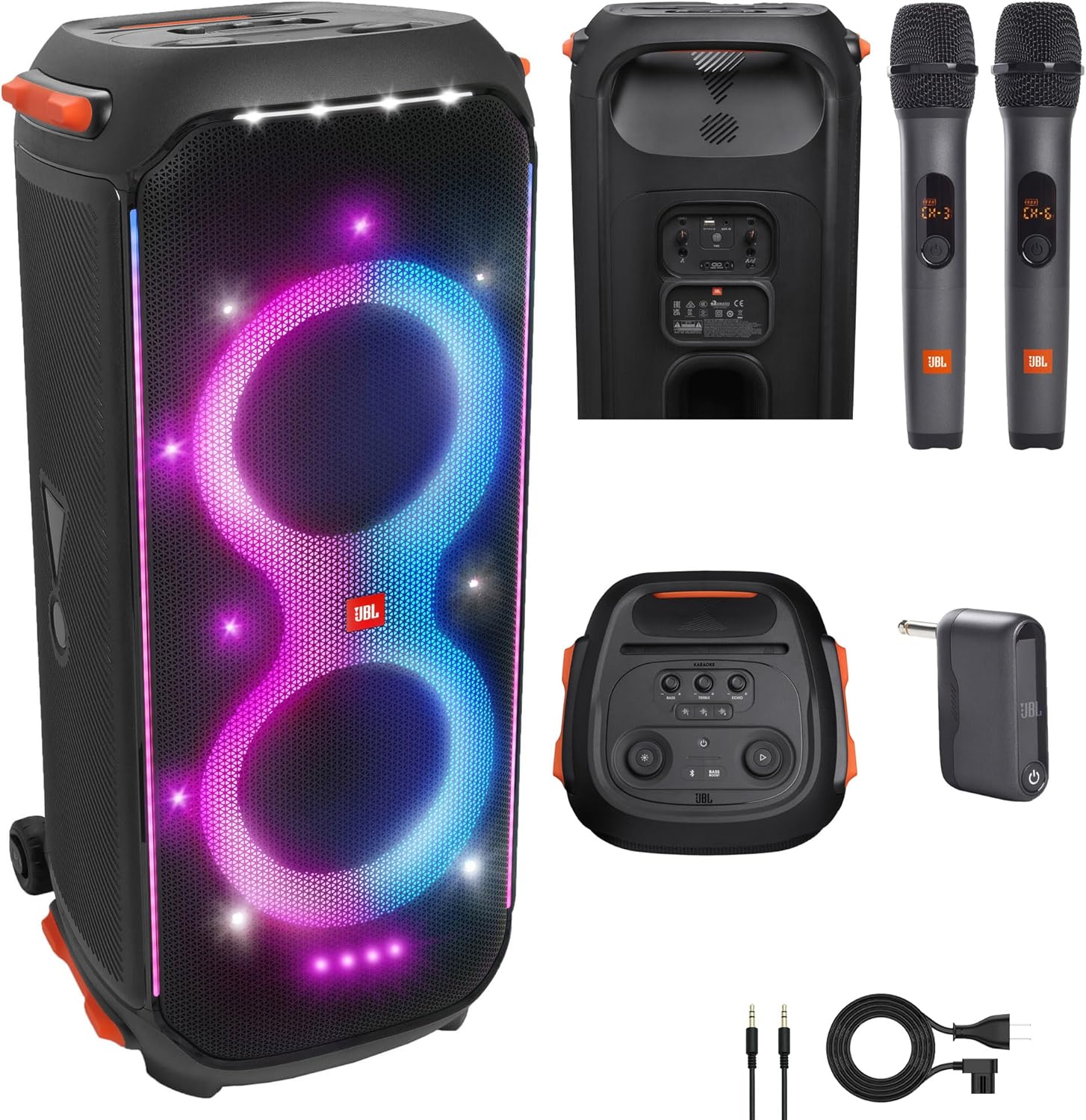 JBL PartyBox 710 800W Wireless, Bluetooth, Splashproof