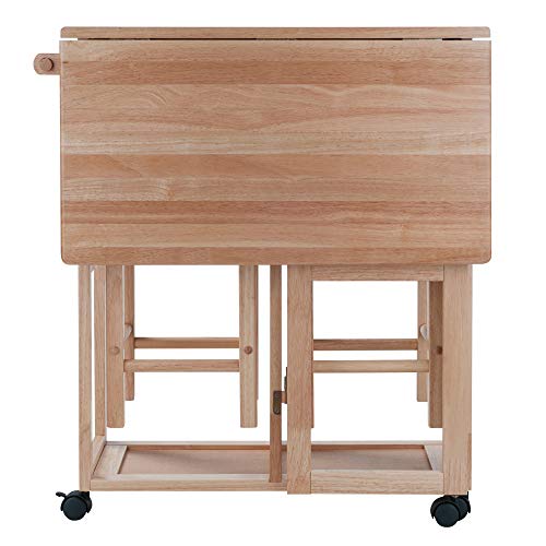 Winsome Suzanne Space Saver Set, for Kitchen, 33", Coffee