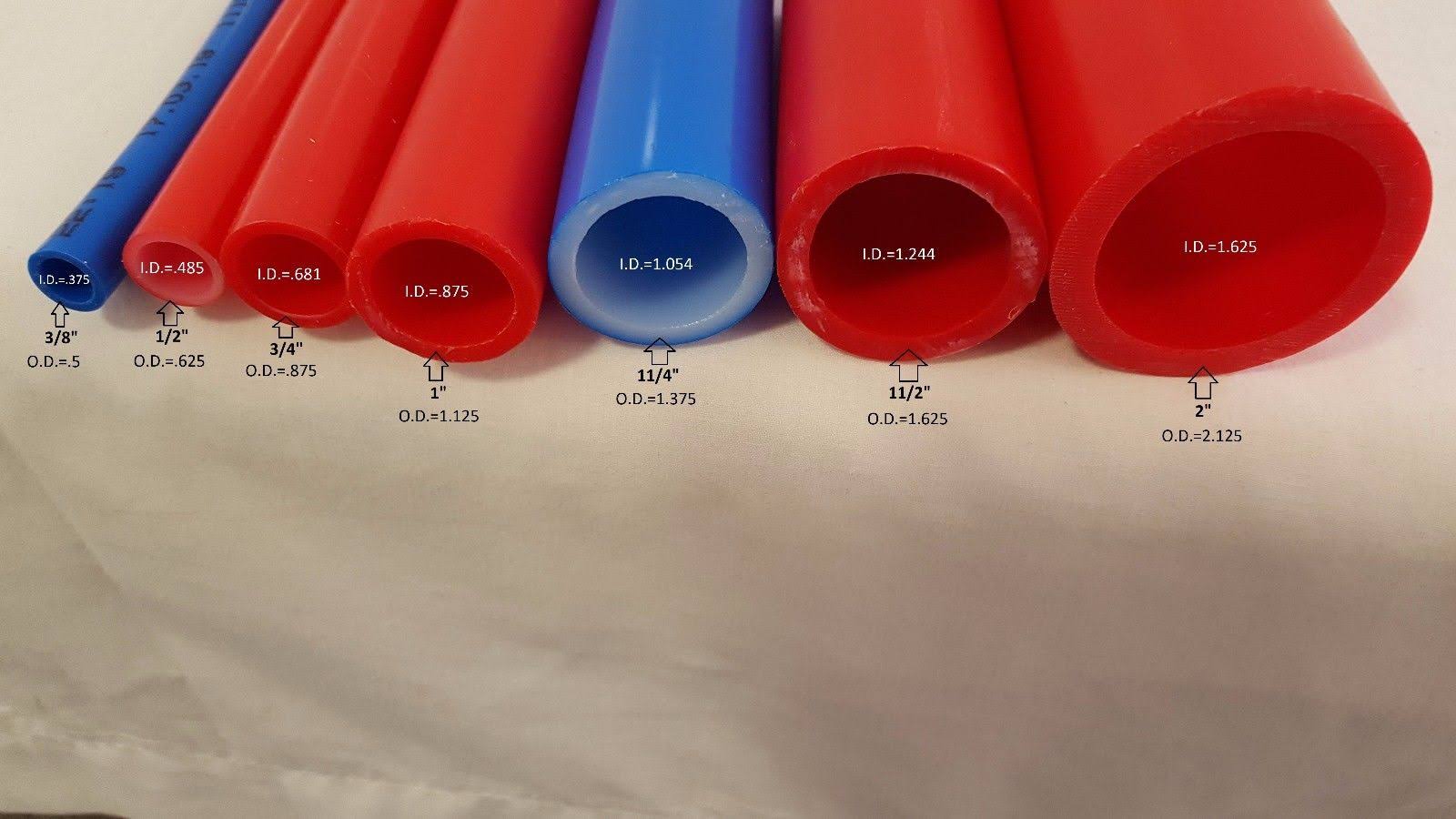 100 ft of Commercial Grade EZ Lay Five Wrap Insulated 3/4x22 NB PEX Tubing