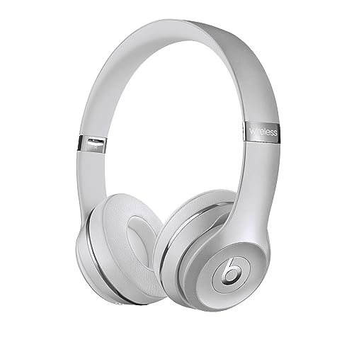 Beats Solo3 Wireless On-Ear Headphones - Apple W1 Headphone Chip, Class 1 Bluetooth, 40 Hours of Listening Time, Built-in Microphone - Red