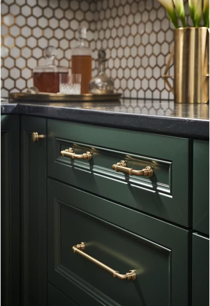 Top Knobs Cranford Appliance Pull 18 Inch (c-c) Honey Bronze - Smart Home Appliances