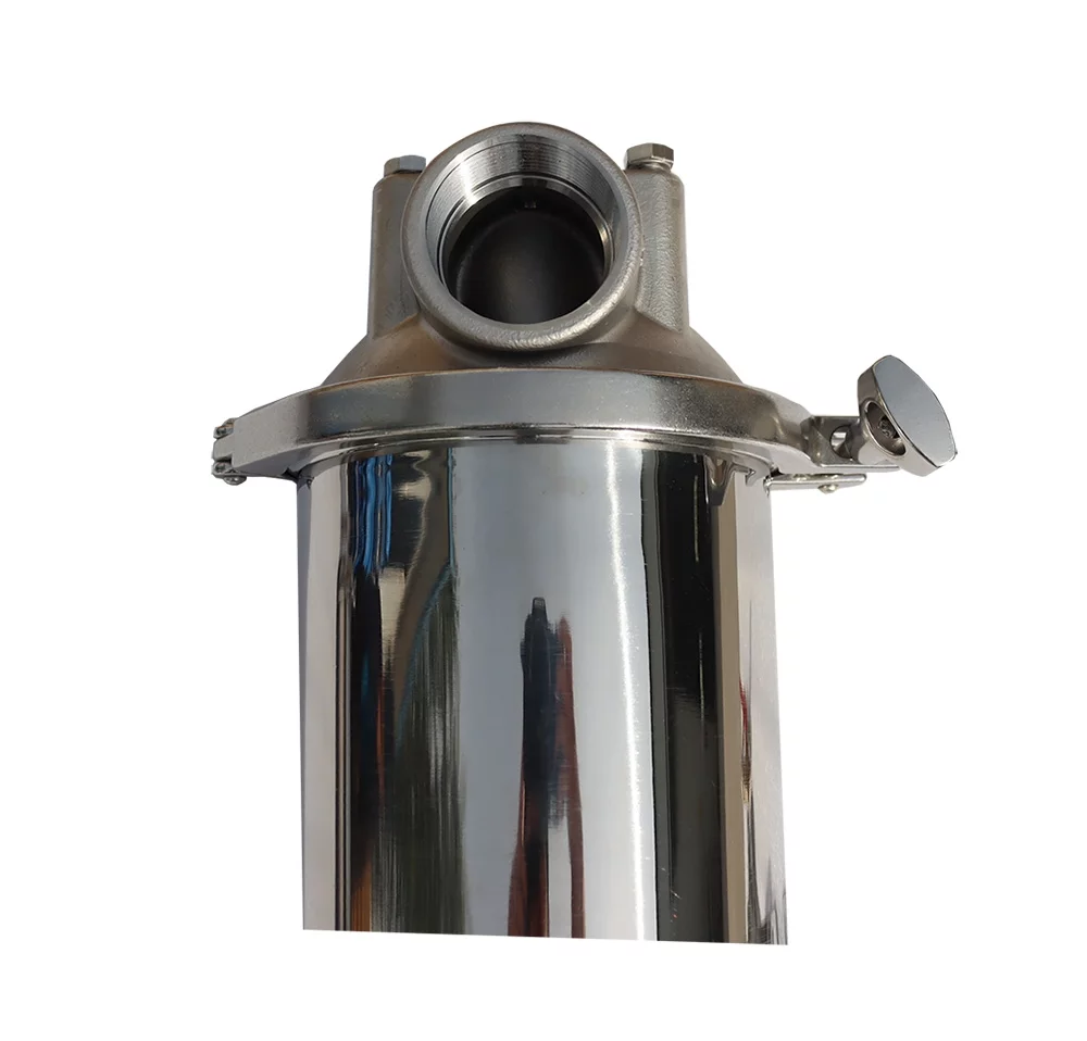 INTSUPERMAI Filter Housing for 20" Filter 1.5" NPT Water Filter for Whole House Water Purification 304 Stainless Steel
