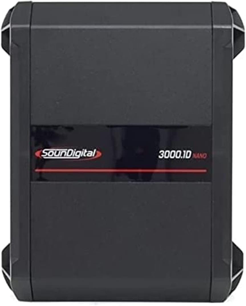 Soundigital 3000.1D Nano 1 ohms 3000W Max Power Monoblock Amplifier