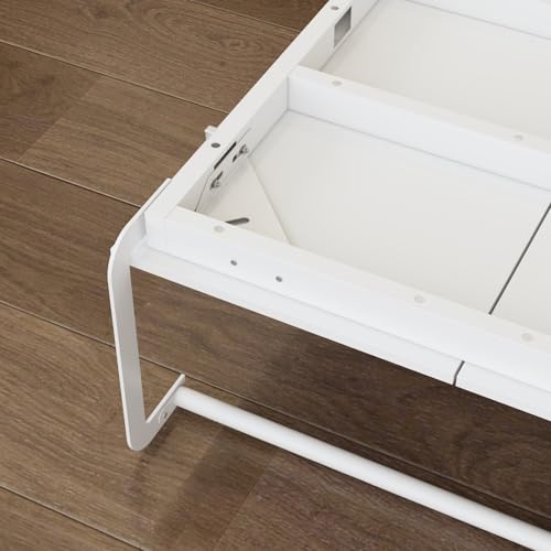 FAMAPY Twin Murphy Bed with Built-in Charging Station, Space-Saving Murphy Bed Chest Twin with Drawer, Foldable