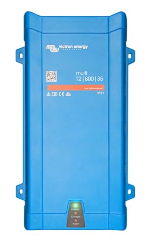 Victron Energy MultiPlus 12/1200/50-16 - 120V VE.Bus Inverter/Charger - True Sine Wave Inverter Charger - Battery Charger