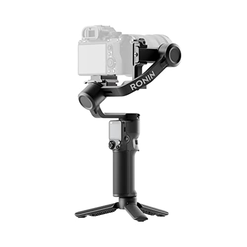 DJI RS 3 Mini, 3-Axis Gimbal Stabilizer for Cameras Canon/Sony/Panasonic/Nikon/Fujifilm, 2 kg (4.4 lbs) Tested Payload, Camera Stabilizer