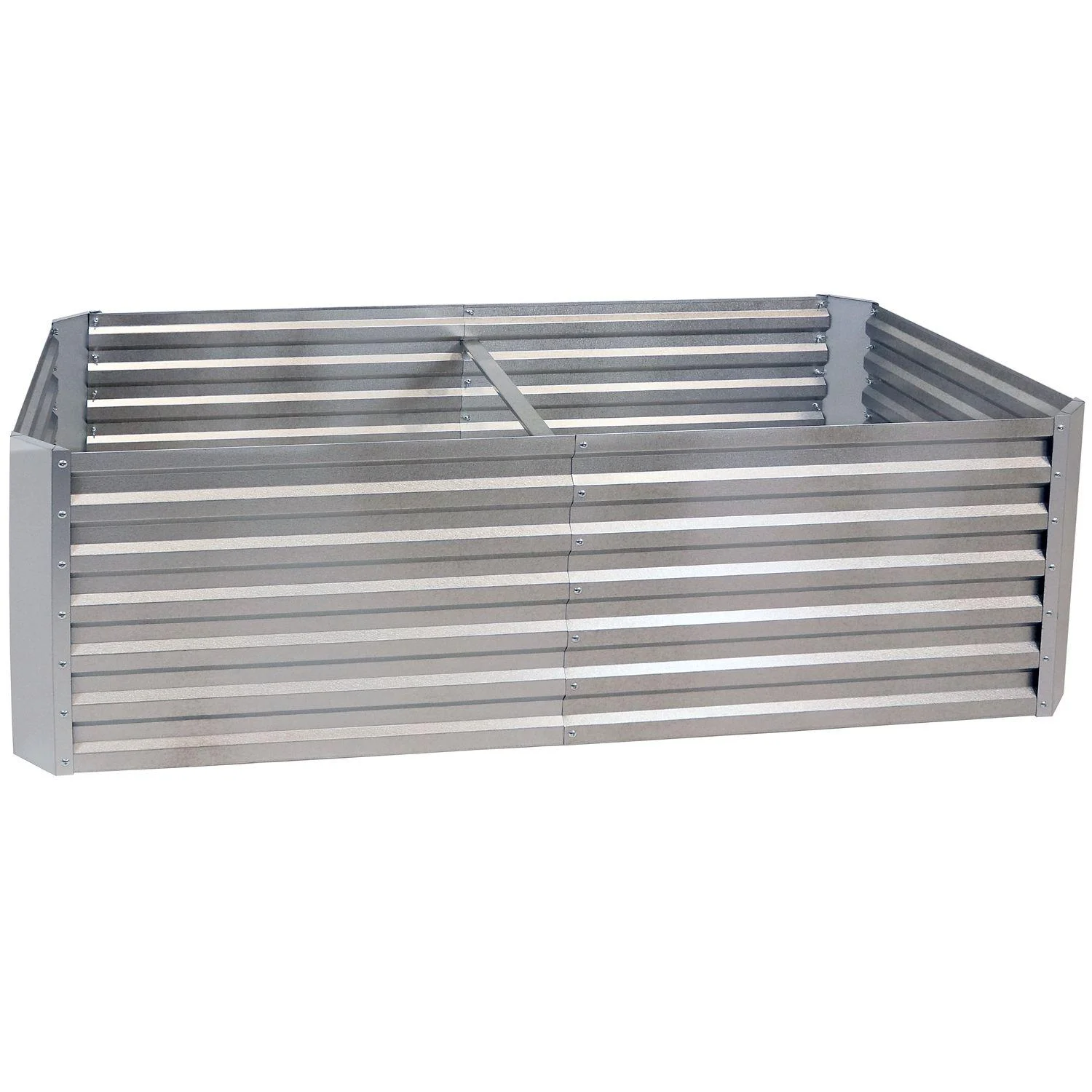 Sunnydaze Decor Galvalume Steel Raised Garden Bed, HST-760 - Curated Treasures Market