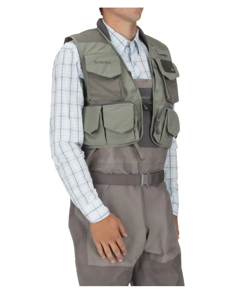 Simms Freestone Vest - Hex Camo Loden - L