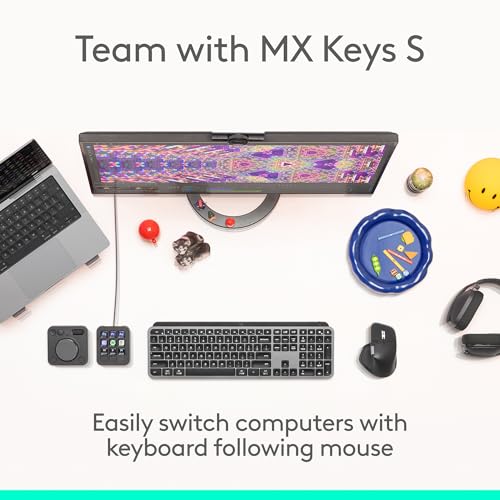 Logitech MX Master 4, Ergonomic Wireless Mouse with Advanced Performance Haptic Feedback, Ultra-Fast Scrolling, USB-C Charging, Bluetooth, Windows