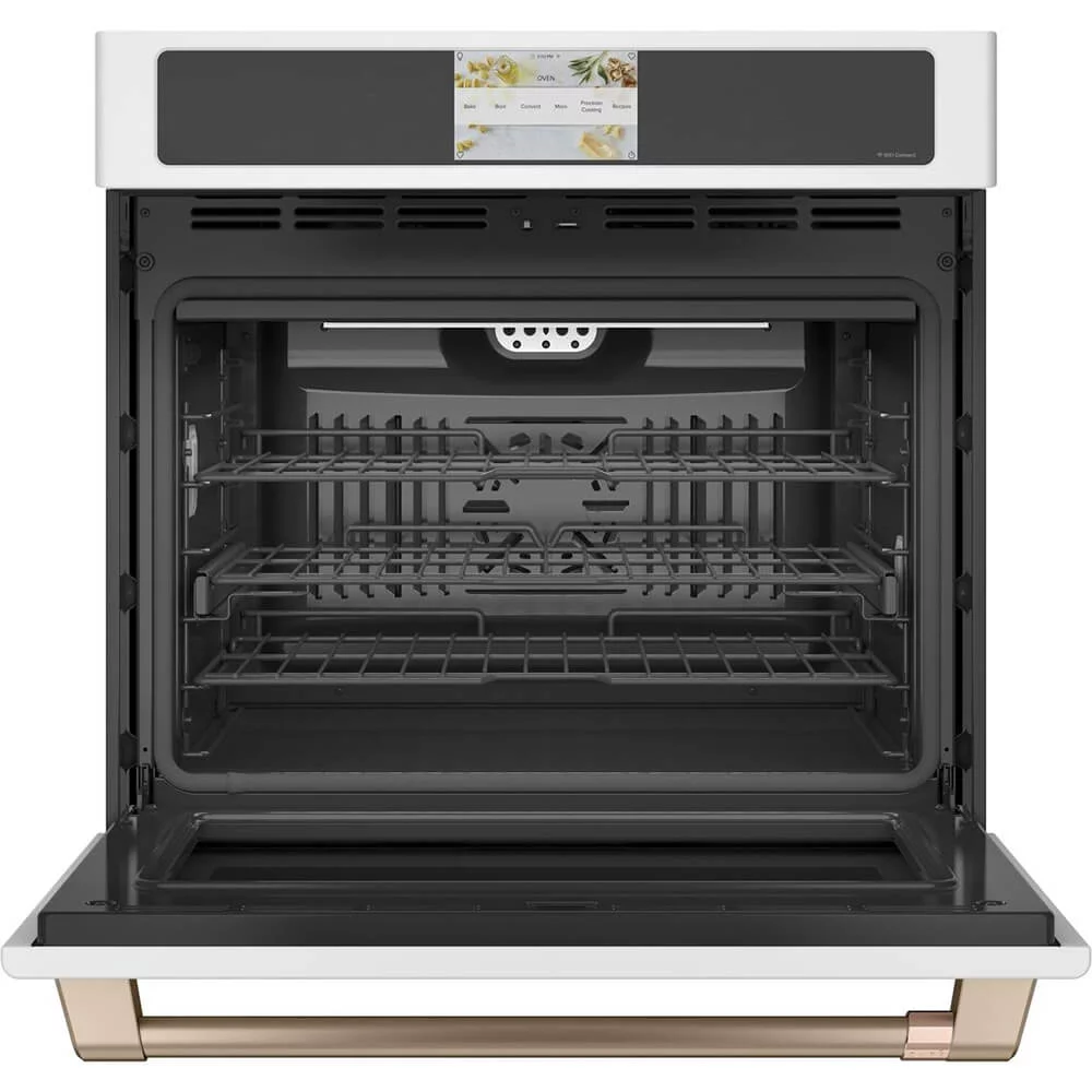 Café CTS90DP4NW2 30 inch Matte White Smart Built-In Convection Single Wall Oven