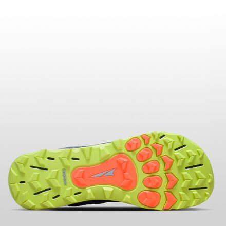 Altra Lone Peak All-Wthr Low 9 , Gray/Lime (Men&s)