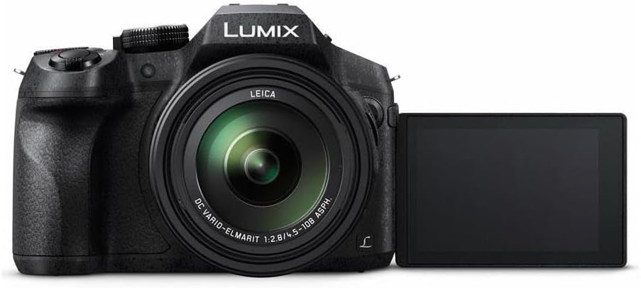 Panasonic LUMIX FZ300 Long Zoom Digital Camera Features 12.1 Megapixel, 1/2.3-Inch Sensor, 4K Video, WiFi, Splash & Dustproof Camera Body