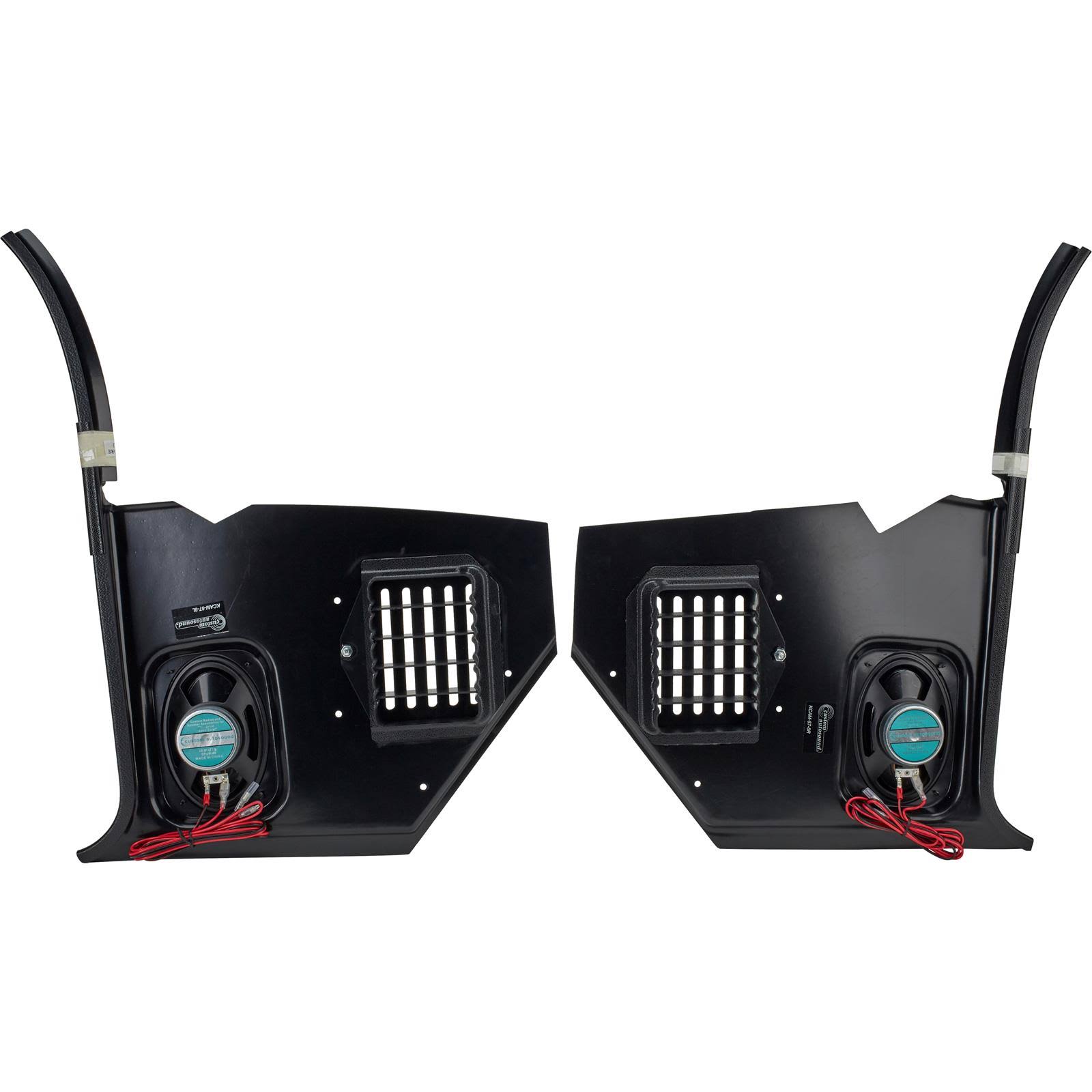 Custom Autosound KCAM-67/8 Speaker Kick Panels, 1967-68 Camaro, Pair