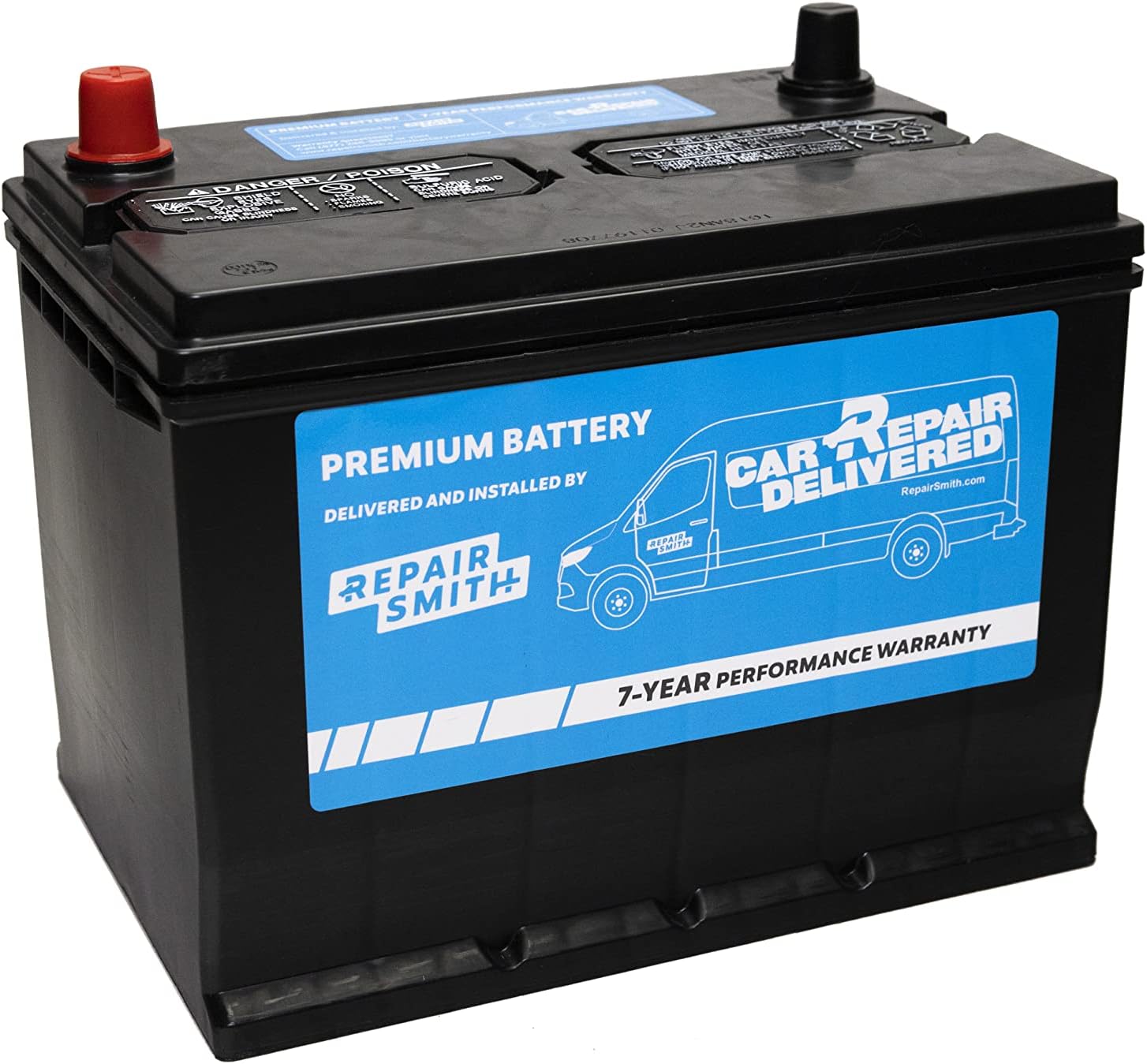 RepairSmith Mobile Mechanic Auto Starting Car Battery H8/49/L5 - Automotive Parts and Accessories, 900 CCA, 7 Year Warranty