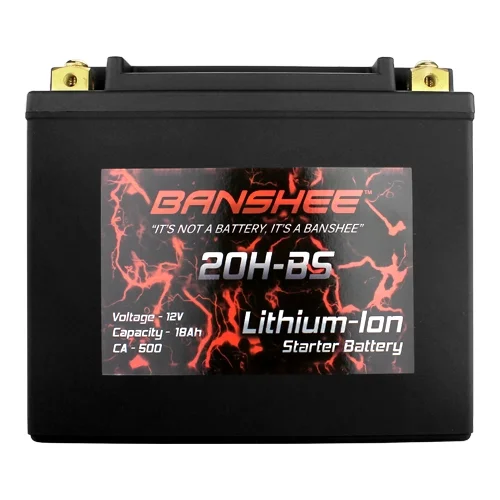 Banshee YTX20-BS Lithium Ion Sealed Battery High CCA ATV UTV Snowmobile Motorcycle