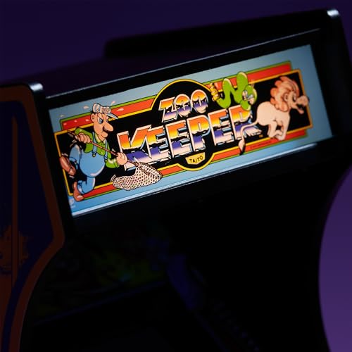 Numskull Quarter Arcades Teenage Mutant Ninja Turtles Collector's Edition Mini Arcade - 1/4 Scale Authentic Wooden Replica, Original ROM