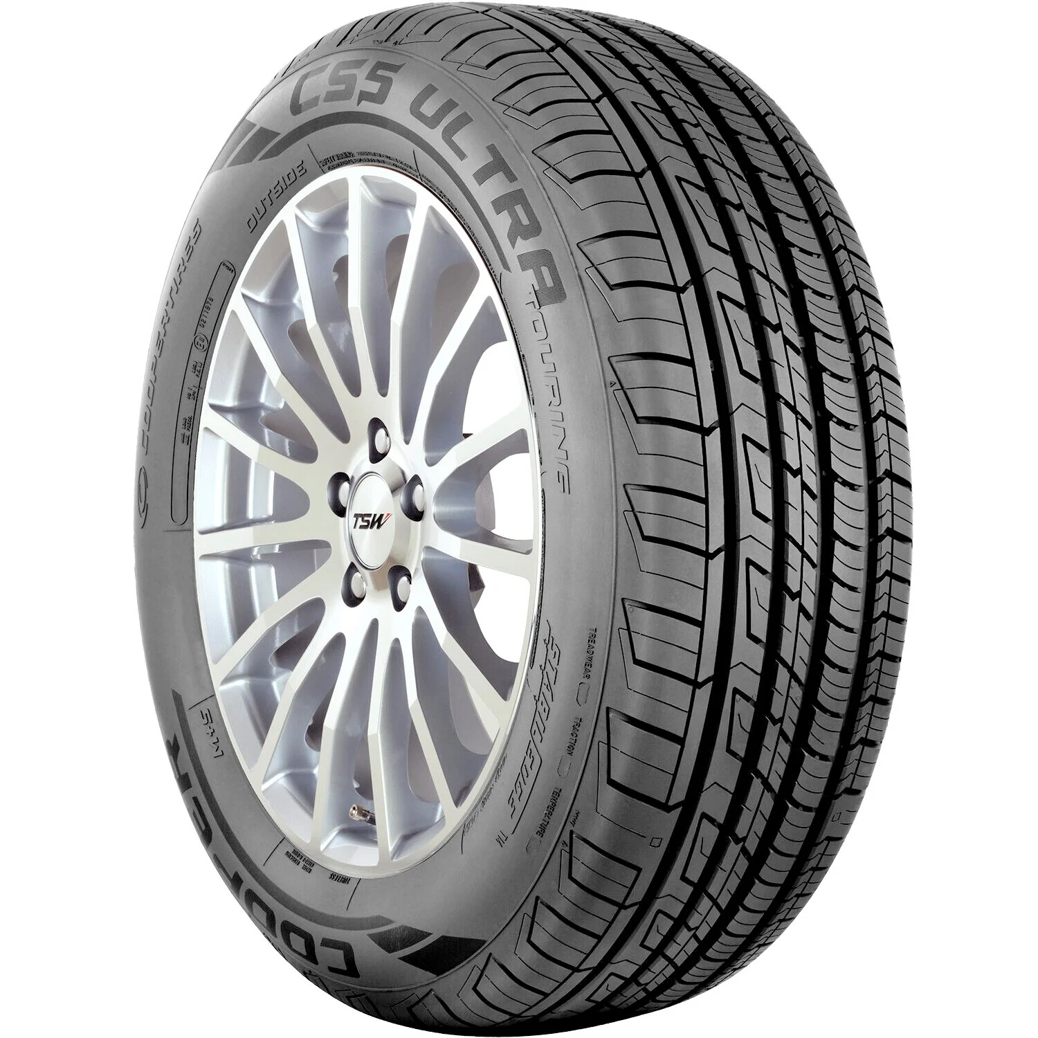Cooper CS5 Ultra Touring All Season 225/65R17 102H Passenger Tire