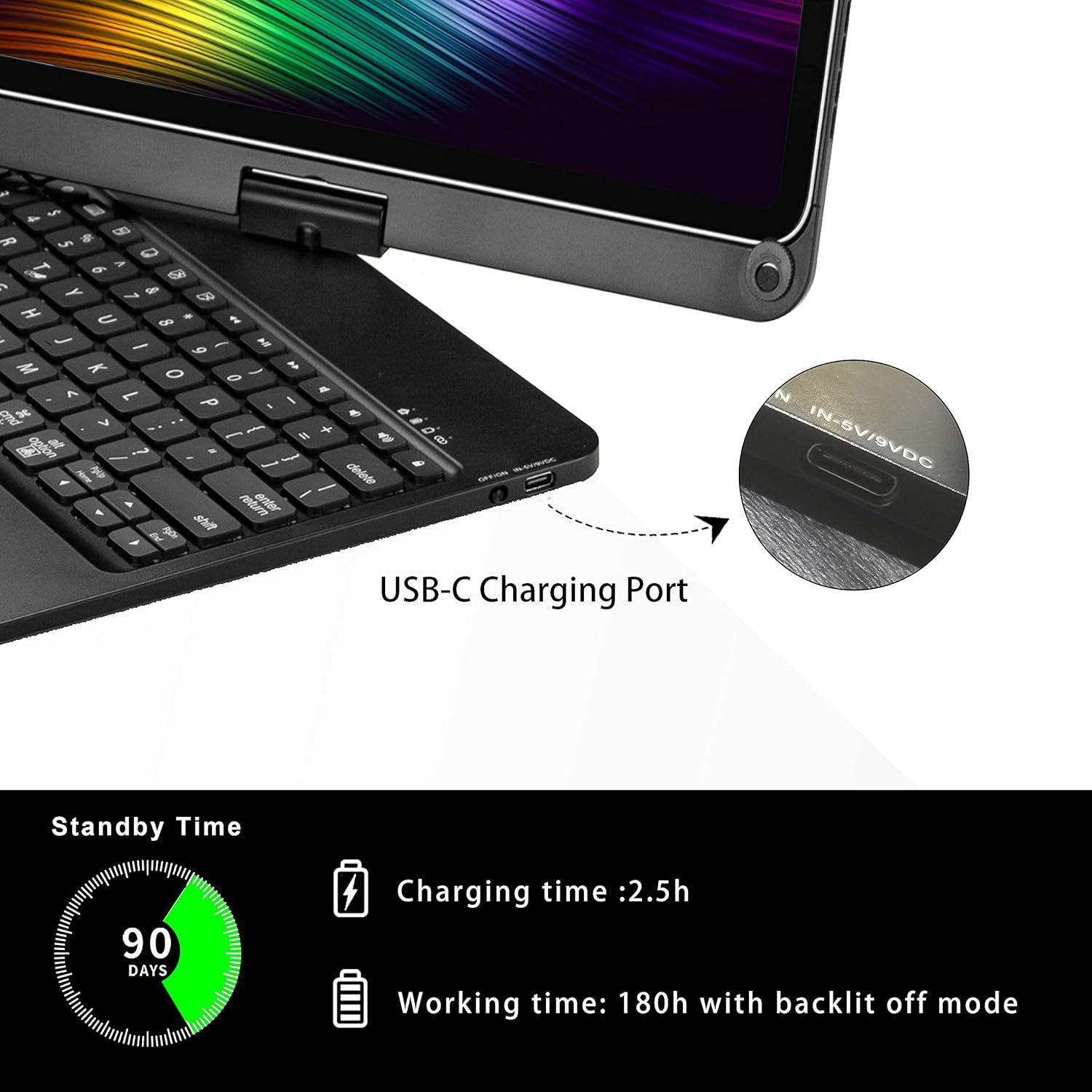 Keyboard Case for iPad Pro 12.9