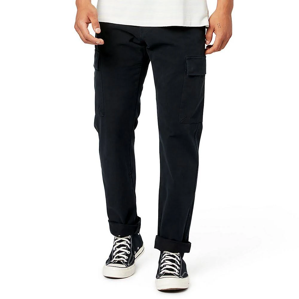 Dockers Men&s Straight Fit Ultimate Cargo Pants, Size: 34 x 30, Black