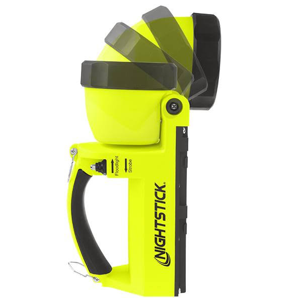 Nightstick XPR-5586GX Intrinsically-Safe Rechargeable Dual-Light Lantern w/Pivoting Head