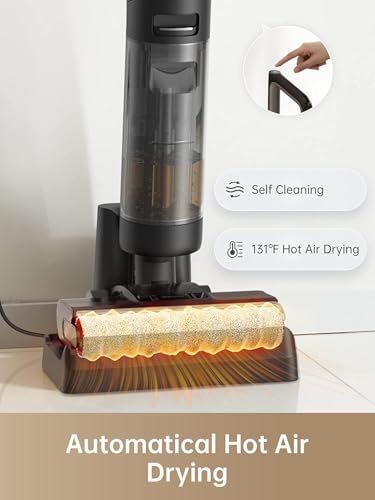 DREAME H12 PRO Wet Dry Vacuum Cleaner, Cordless Vacuum Mop All in One, Smart Floor Cleaner for Hard Floor
