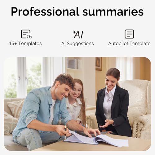 AI Voice Recorder, PLAUD NotePin Voice Recorder, App Control, AI Notetaker, AI Transcribe & Summarize, Support 112 Languages, 64GB Memory