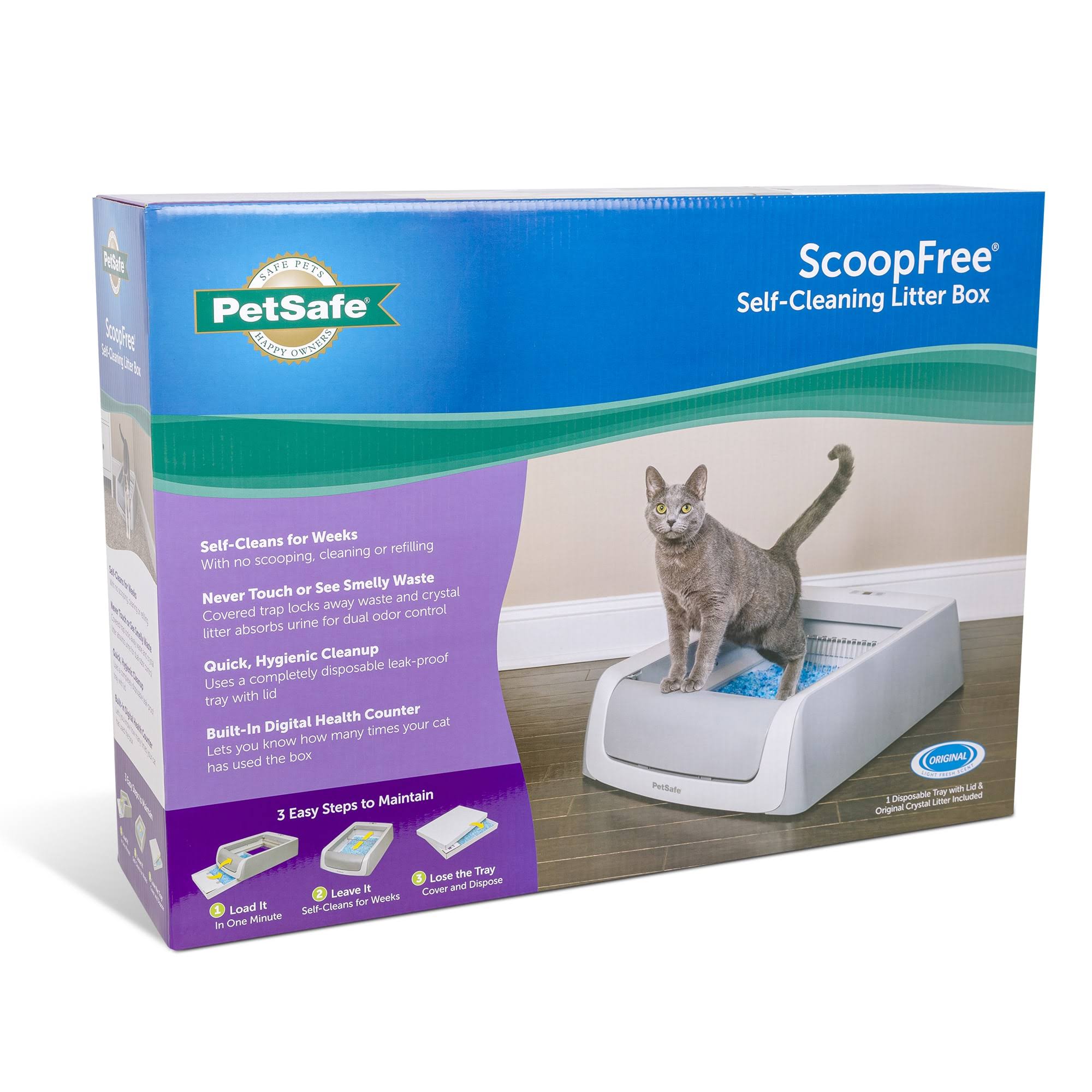ScoopFree Automatic Self-Cleaning Cat Litter Box