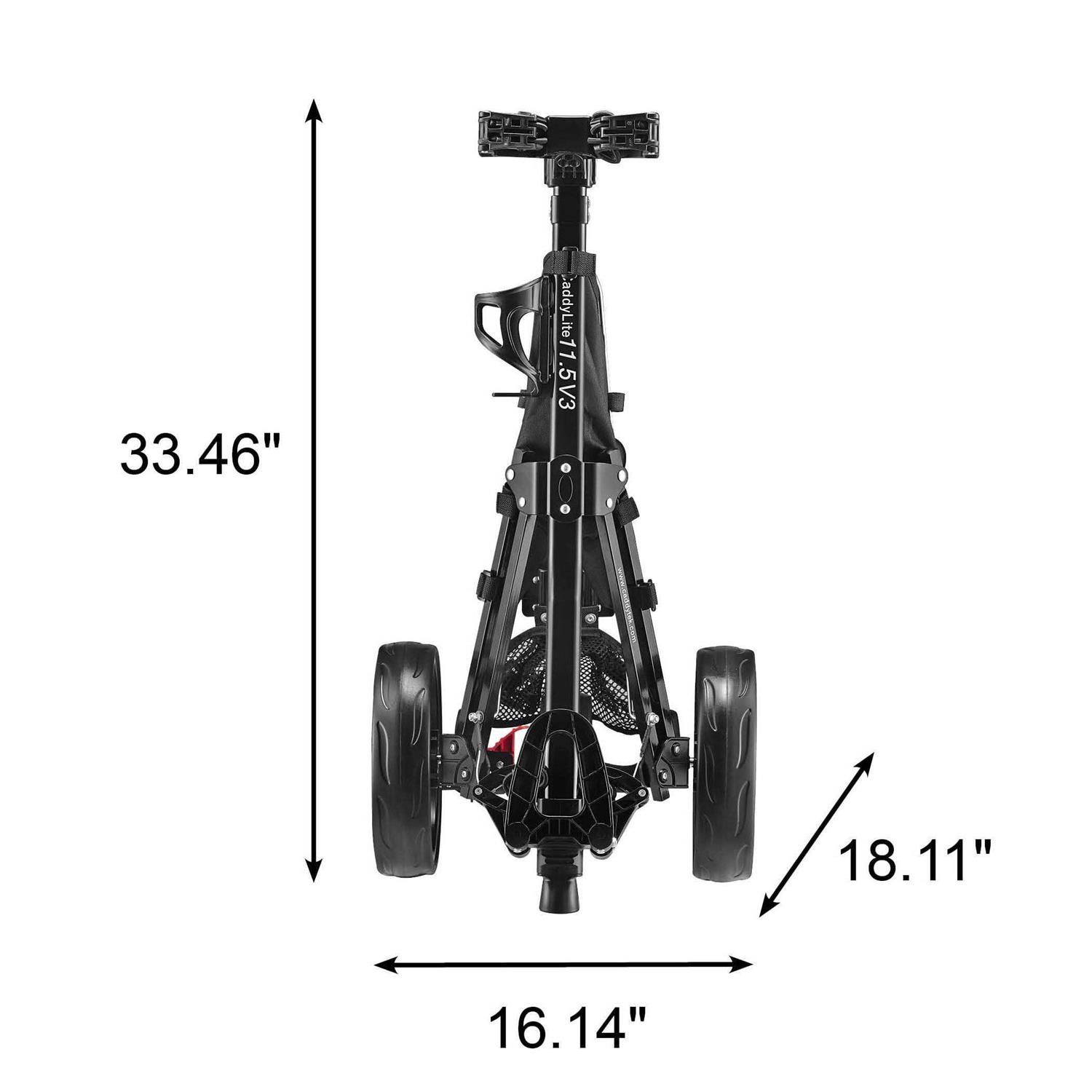 Caddytek CaddyLite 11.5 V3 Golf Push Cart - Sports Supplies Online Store