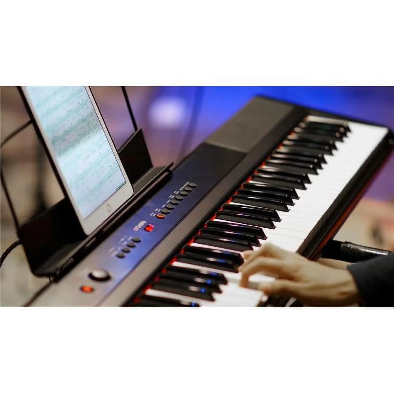 PA-88H-Black- 88-Key Digital Piano, Black - Curated Treasures Market