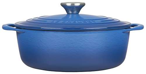 Le Creuset Enameled Cast Iron Shallow Round Oven, 2.75 Qt., Cerise