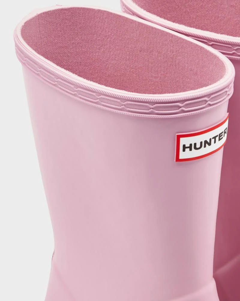 Hunter Original Kids& First Classic Rain Boot (Toddler/Little Kid) Foxglove