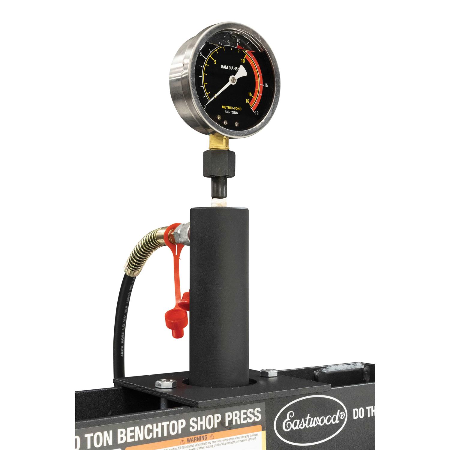 Eastwood 10 Ton Hydraulic Benchtop Shop Press - Shop Hardware Tools Online Store