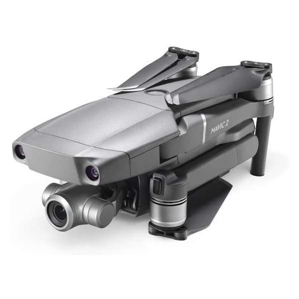 DJI Mavic 2 Pro - Drone Quadcopter UAV with Hasselblad Camera 3-Axis Gimbal HDR 4K Video Adjustable Aperture 20MP 1" CMOS Sensor, up to 48mph, Gray