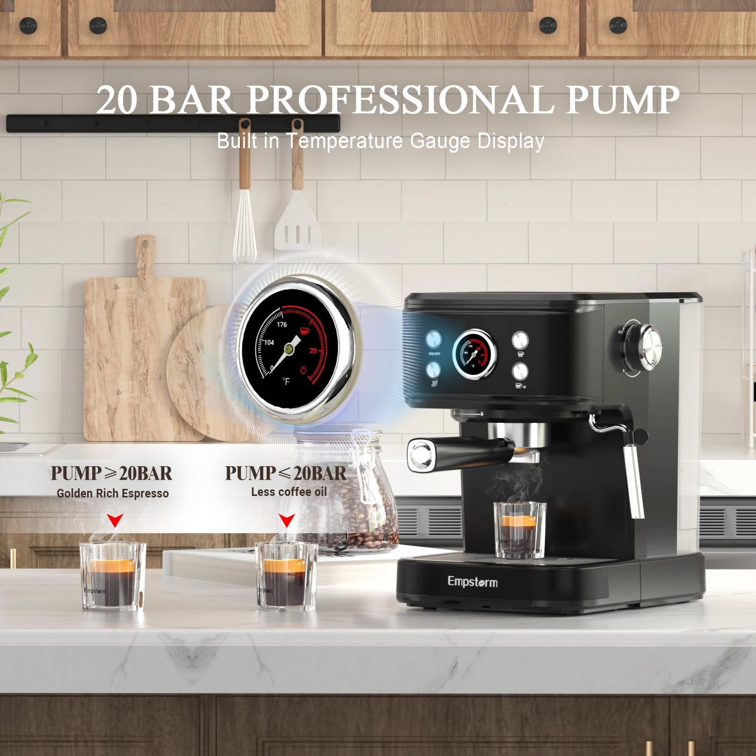 Espresso Machine Latte Coffee Makers 20 Bar