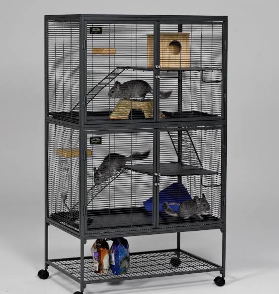 Midwest Deluxe Critter Nation Double Unit Small Animal Cage (Model 162) Includes