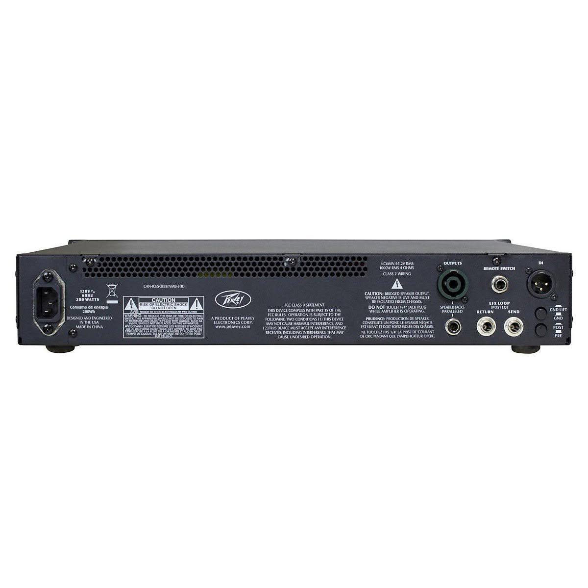 Peavey Headliner 1000 Bass Amplifier Head