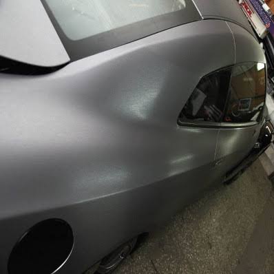 Stickerslab Brushed Gunmetal Aluminium Car Vinyl Wrap Film (Air Bubble Free) in 3 Colours 152cm x 100cm Silver Brushed Aluminium