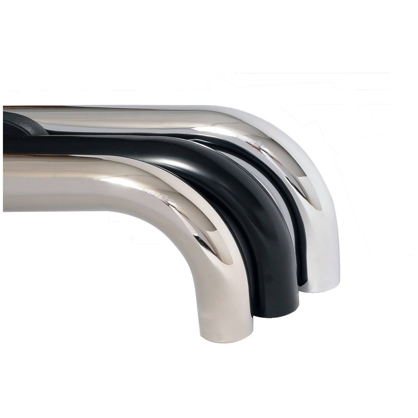 Dee Zee DZ374293 Stainless Steel Side Steps 3 in. Round Cab Length