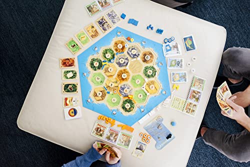 CATAN Cities & Knights Board Game EXPANSION | Strategy Game | Adventure Game | Family Game for Adults and Kids | Ages 12+ | 3-4 Players | Average