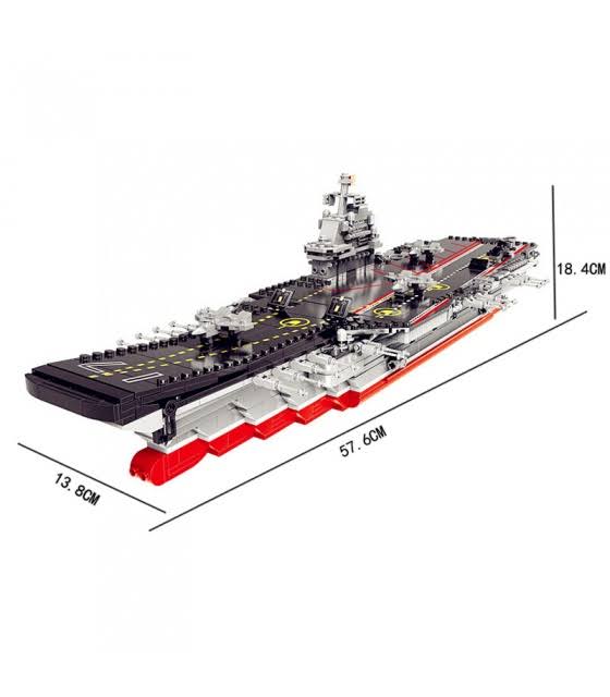 Xingbao 06020 Aircraft Carrier Building Bricks Toy Set