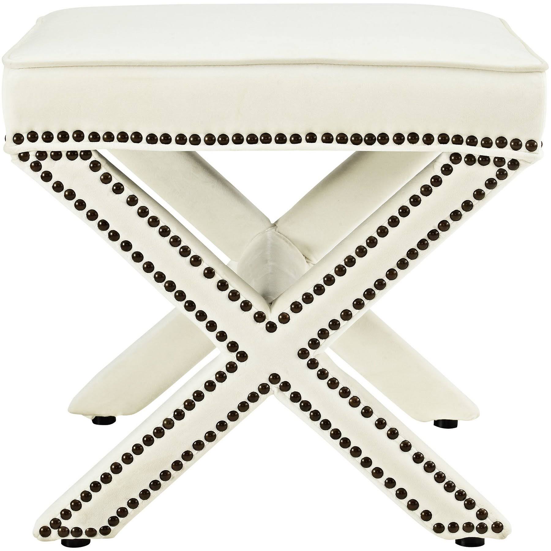 Modway Ivory Rivet Bench