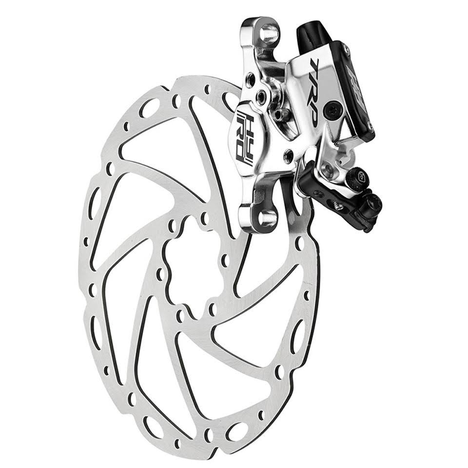 TRP HY/RD Cable-Actuated Hydraulic Disc Brake Silver, 160mm