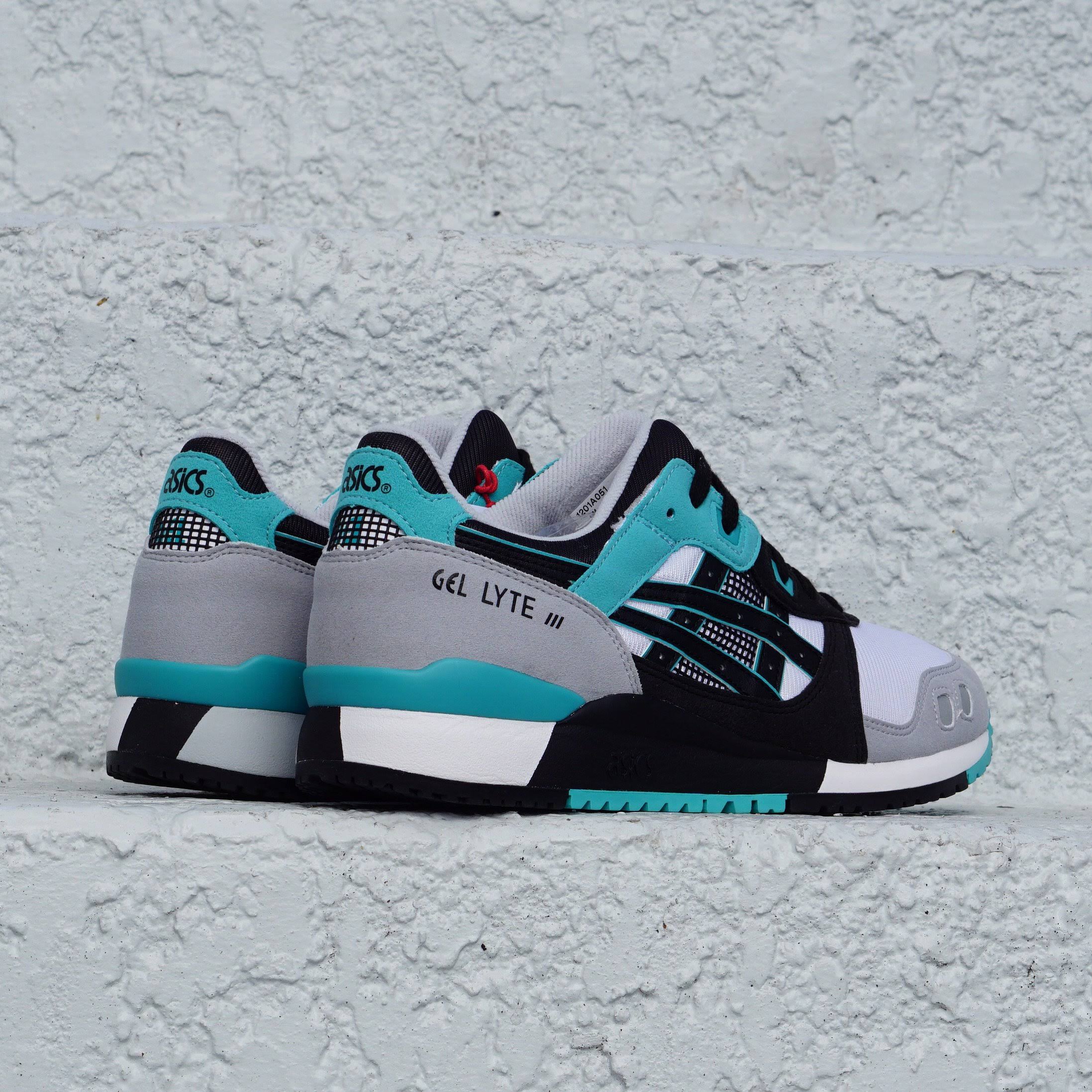 Asics Gel-Lyte III White Black Teal