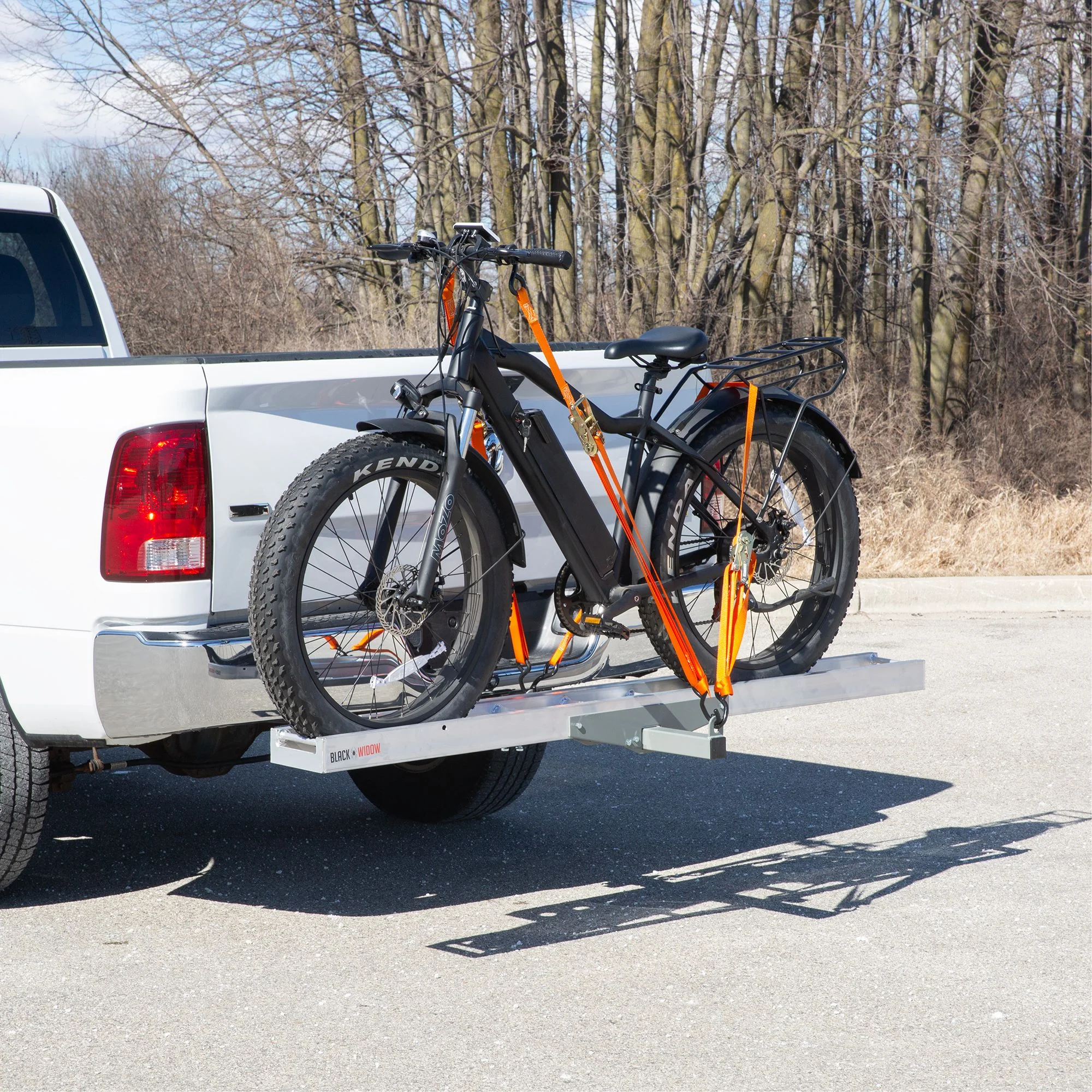Black Widow Aluminum eBike or Fat Tire Bike Carrier &ndash; 400 lb. Capacity