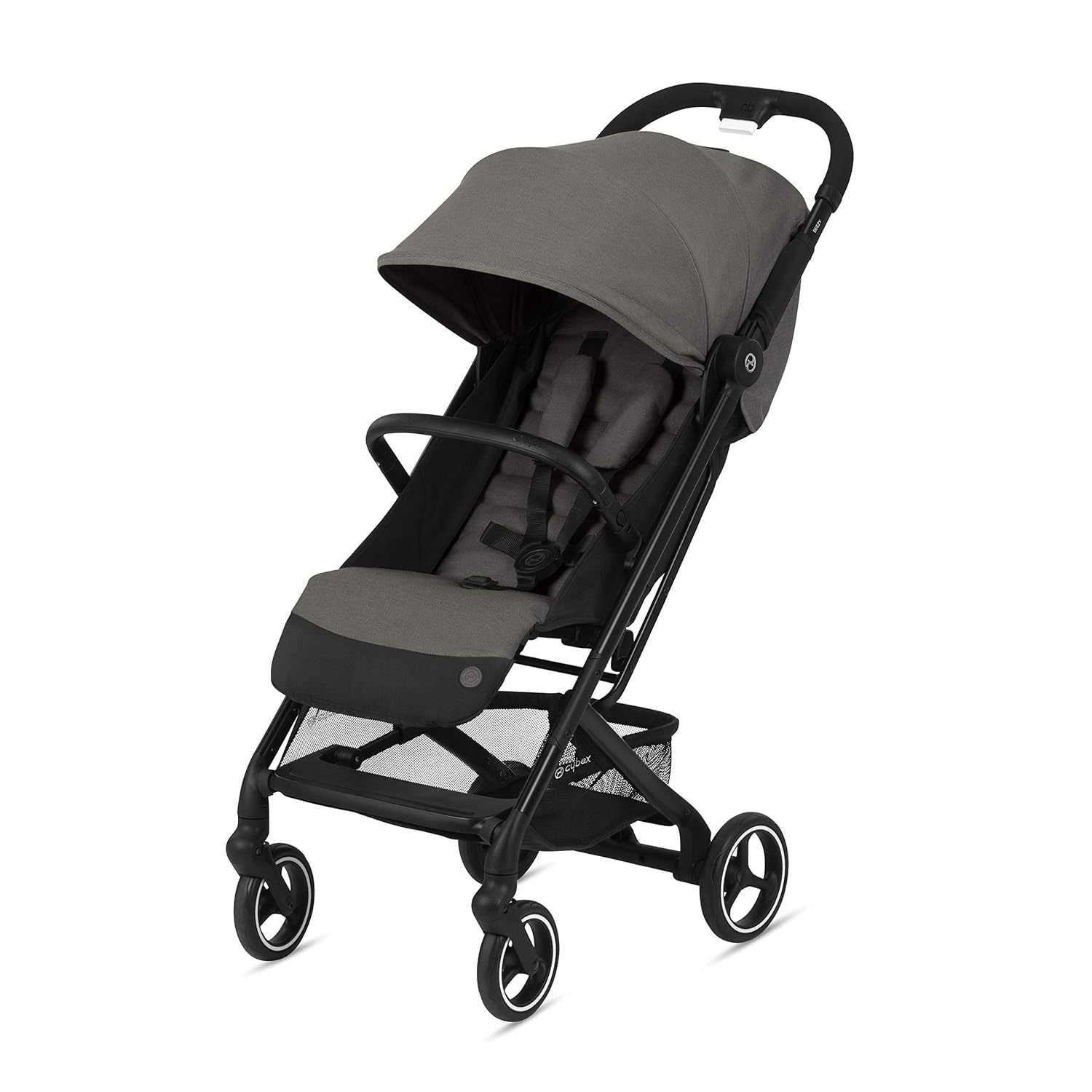 CYBEX Beezy Stroller, Lightweight Baby Stroller, Compact Fold, Compatible with All CYBEX Infant Seats, Stands for Storage, Easy to Carry