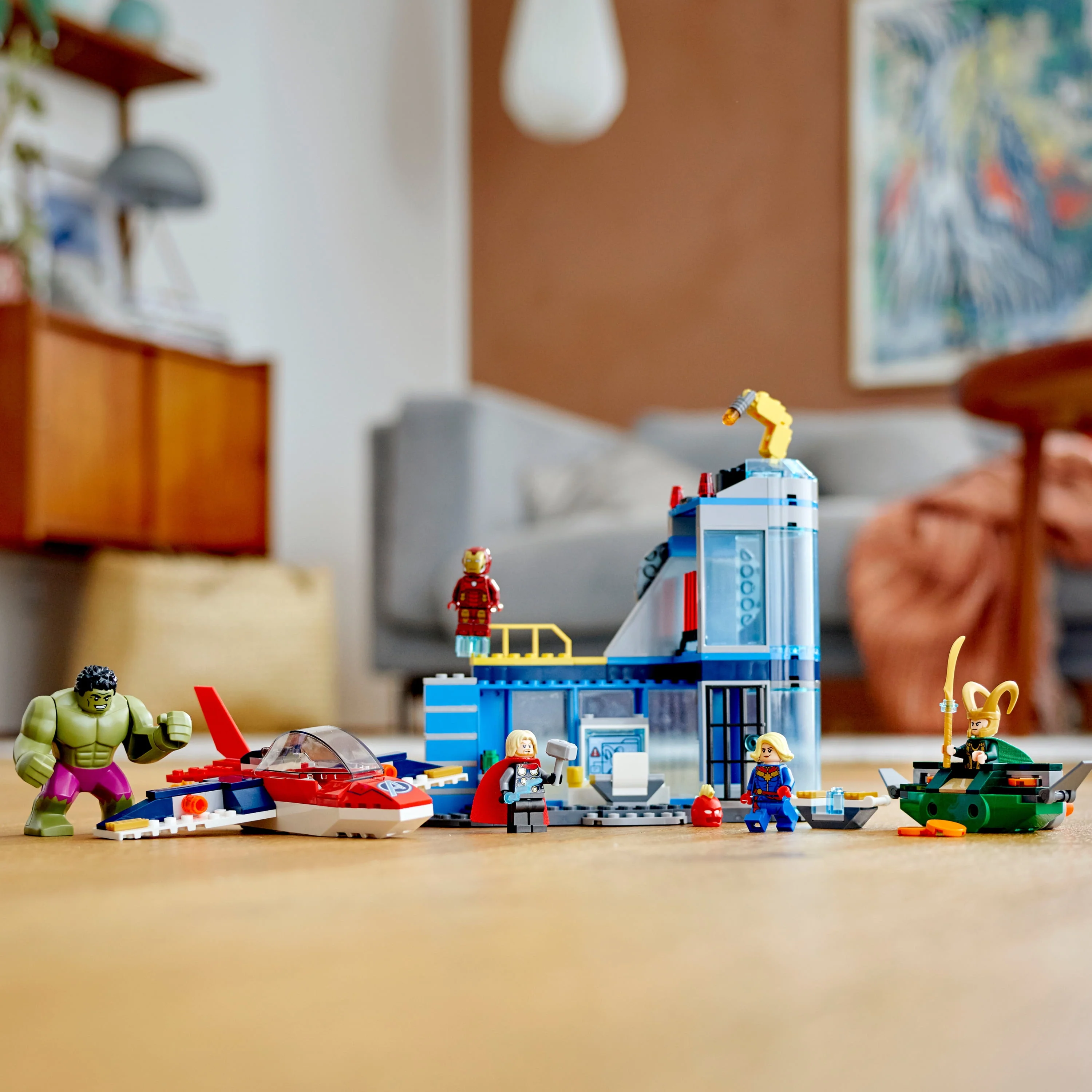 LEGO Marvel Avengers Wrath of Loki 76152 Cool Building Toy with Marvel Avengers Minifigures (223 Pieces)